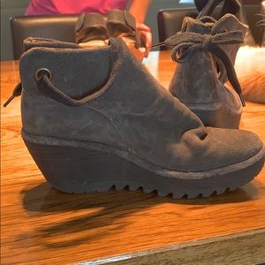 Fly London Wedge Ankle Booties